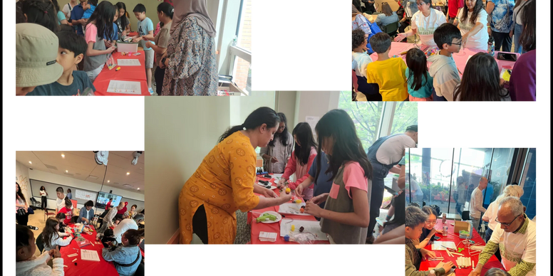Youth participating in a NamBi Foundation STEM Series activity